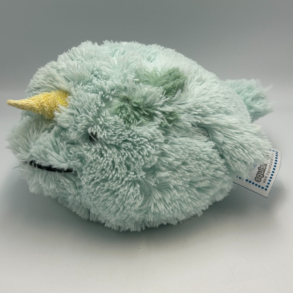 Squishable Narwhal Plush Mini Soft Blue Green Toy Horn Unicorn Whale 2015